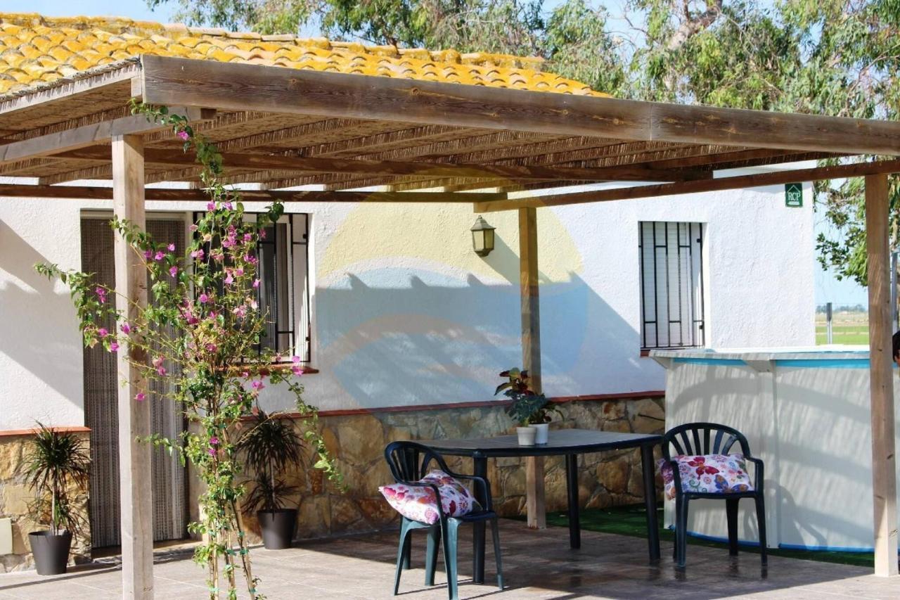 Quet - Casa Rural Con Piscina Privada En El Delta Del Ebro - Deltavacaciones Deltebre Bagian luar foto