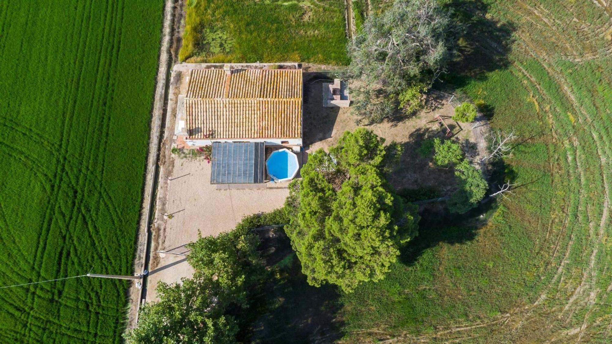 Quet - Casa Rural Con Piscina Privada En El Delta Del Ebro - Deltavacaciones Deltebre Bagian luar foto