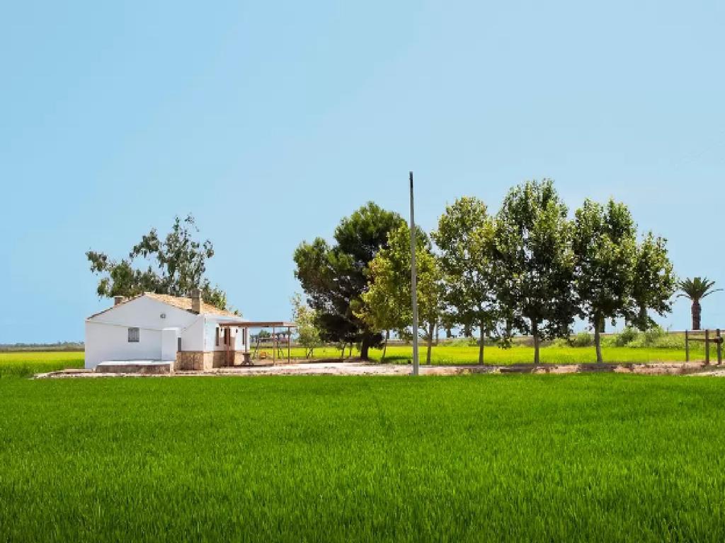 Quet - Casa Rural Con Piscina Privada En El Delta Del Ebro - Deltavacaciones Deltebre Bagian luar foto