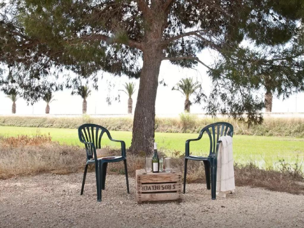 Quet - Casa Rural Con Piscina Privada En El Delta Del Ebro - Deltavacaciones Deltebre Bagian luar foto